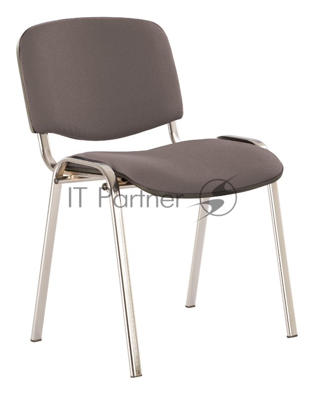 Стул Nowy Styl ISO WIN серый сиденье серый на ножках металл хром