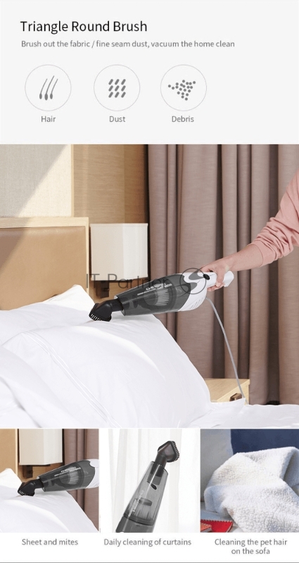 Вертикальный проводной пылесос Xiaomi Deerma DX118C