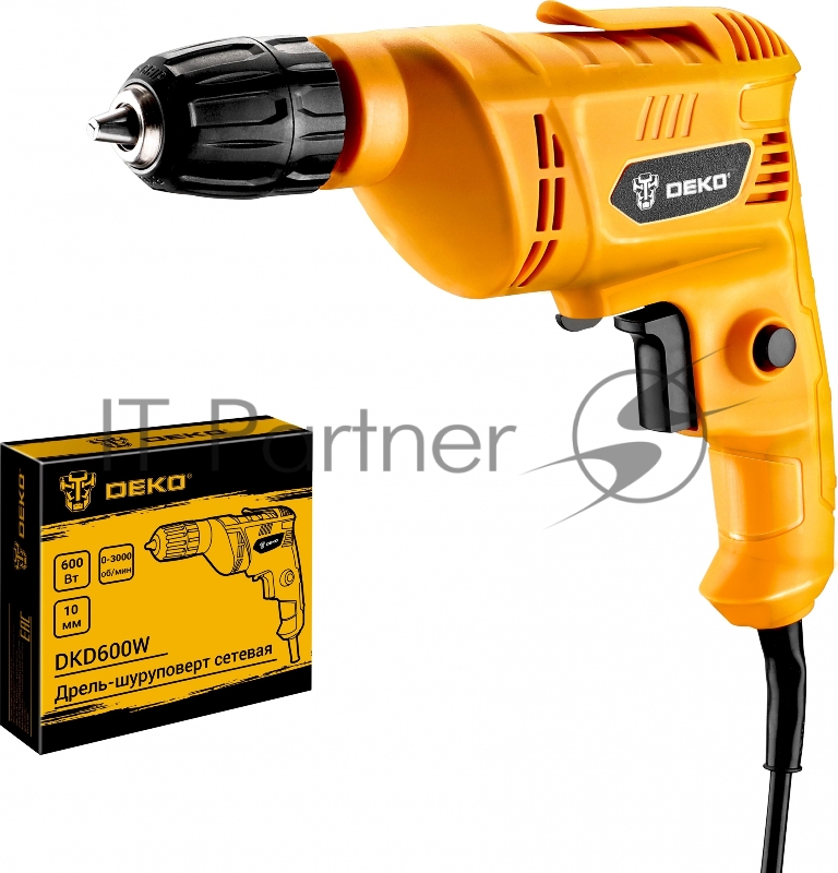 Дрель-шуруповерт DEKO сетевая DKD600W063-4181