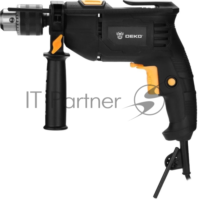Дрель ударная DEKO сетевая DKID600W в пластиковом кейсе + набор инструментов 40 предметов063-4158