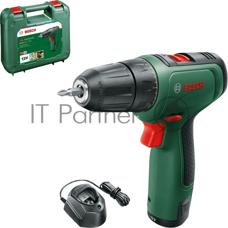 Дрель-шуруповерт Bosch Аккумуляторная EasyDrill 1200 06039D3006