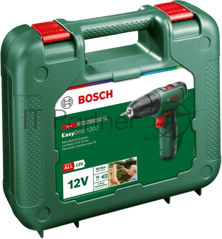 Дрель-шуруповерт Bosch Аккумуляторная EasyDrill 1200 06039D3006