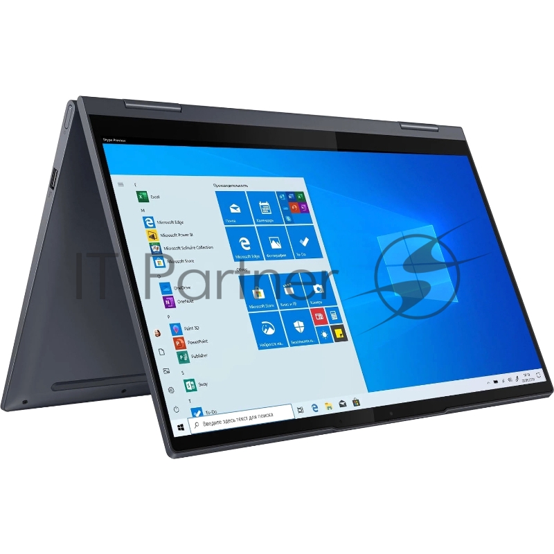 Трансформер Lenovo Yoga 7 14ITL5 Core i5 1135G7 16Gb SSD512Gb UMA 14 Touch FHD (1920x1080) Windows 11 grey WiFi BT Cam