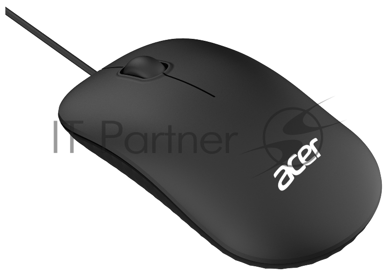 Мышь Acer OMW122 черный оптическая (1200dpi) USB (3but)