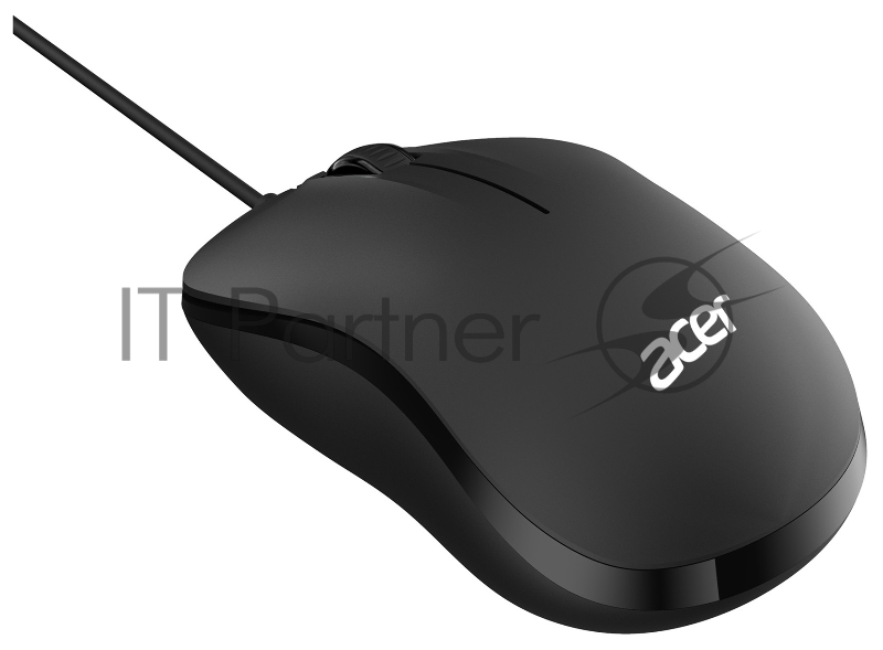 Мышь Acer OMW140 черный оптическая (1200dpi) USB (3but)