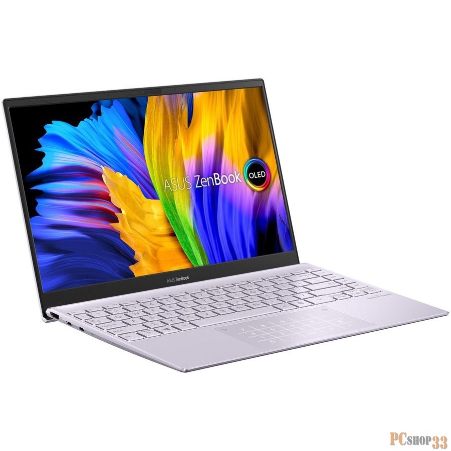 Ноутбук Asus Zenbook UX325EA-KG687W Core i5 1135G7 8Gb SSD512Gb Intel Iris Xe graphics 13.3 OLED FHD (1920x1080) Windows 11 white WiFi BT Cam