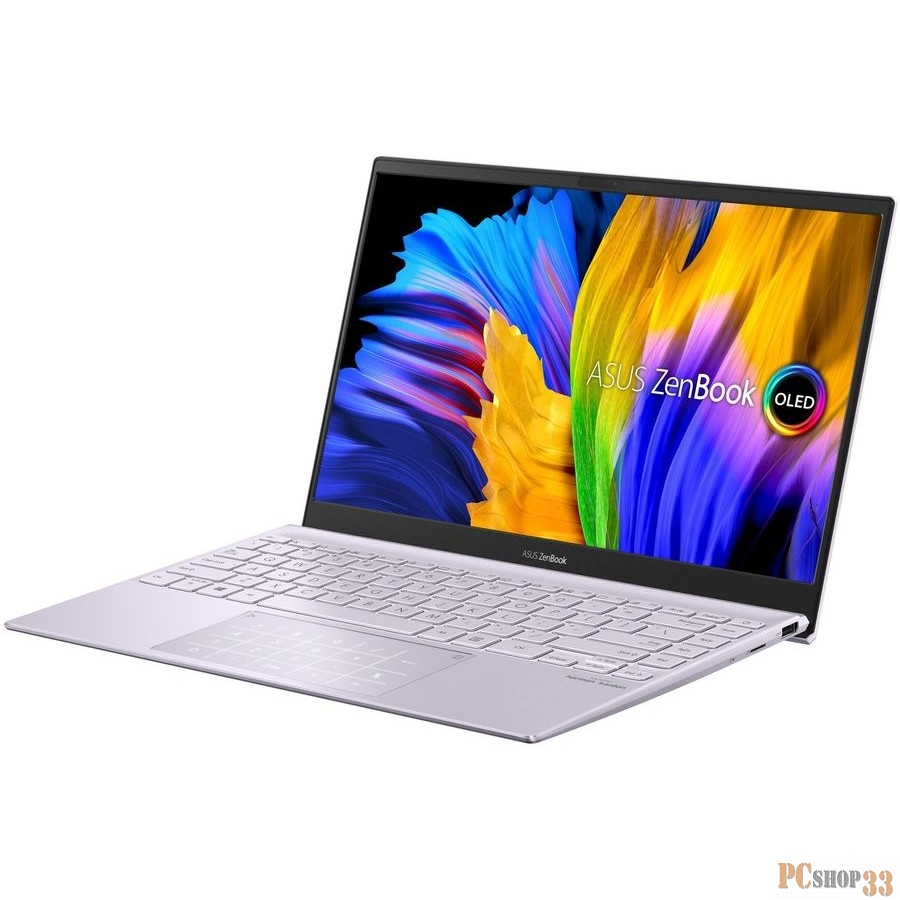 Ноутбук Asus Zenbook UX325EA-KG687W Core i5 1135G7 8Gb SSD512Gb Intel Iris Xe graphics 13.3 OLED FHD (1920x1080) Windows 11 white WiFi BT Cam