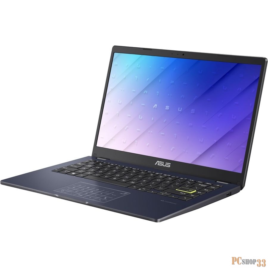 Ноутбук Asus Vivobook Go 14 E410MA-BV1183W Celeron N4020 4Gb eMMC128Gb Intel UHD Graphics 600 14 TN HD (1366x768) Windows 11 Home black WiFi BT Cam
