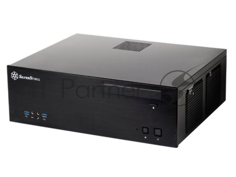 Корпус HTPC Silverstone Grandia GD04B <Black, mATX, USB3.0, Audio, без БП>