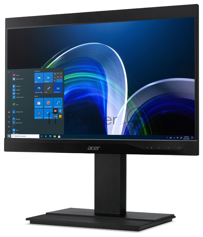 Моноблок Acer Veriton Z4870G 23.8 Full HD i5 11400 (2.6) 16Gb SSD256Gb UHDG 630 CR Windows 10 Professional GbitEth WiFi BT 135W клавиатура мышь Cam черный 1920x1080