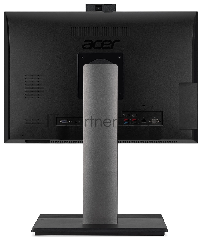 Моноблок Acer Veriton Z4870G 23.8 Full HD i5 11400 (2.6) 16Gb SSD256Gb UHDG 630 CR Windows 10 Professional GbitEth WiFi BT 135W клавиатура мышь Cam черный 1920x1080