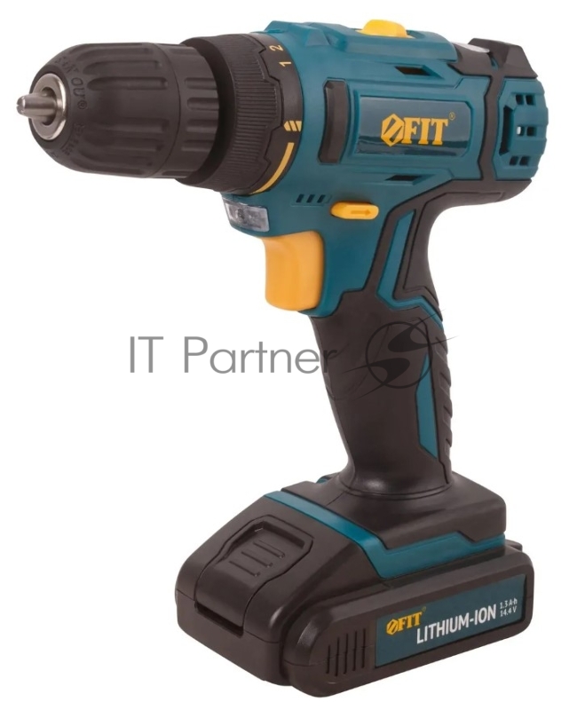 Дрель-Шуруповерт FIT Акк. 14,4 В 0-400/1450 об/мин 80187