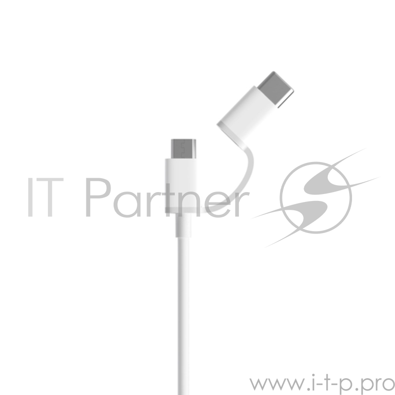 Смартфон/акссесуар Xiaomi Mi 2-in-1 USB Cable Micro USB to Type C (100cm)