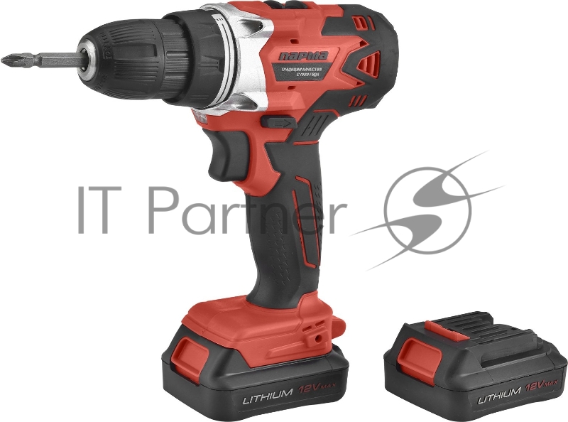 Дрель-шуруповерт Парма акк. ДША-02-1312/2Li 02.021.00006