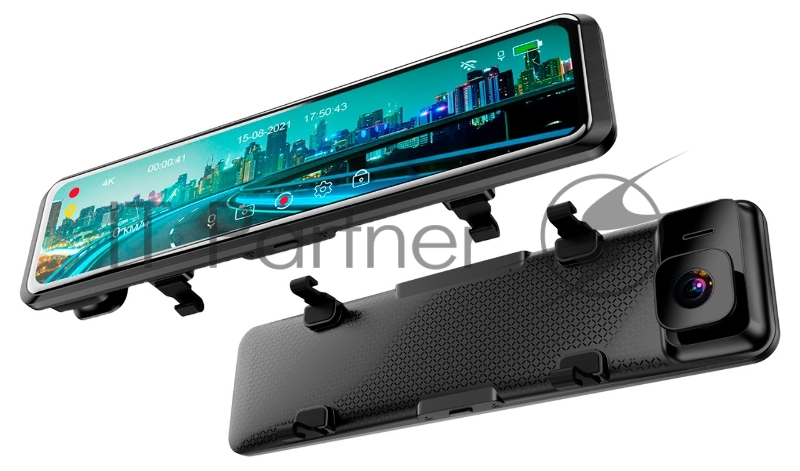 Видеорегистратор TrendVision MR-4K черный 8Mpix 2160x3840 2160p 140гр. GPS Hisilicon Hi3559V