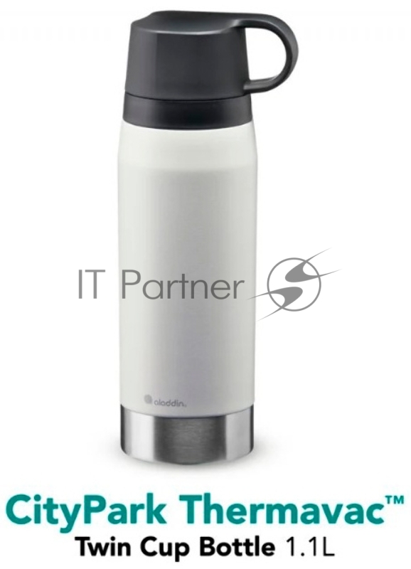 Термос Stanley Aladdin CityPark Thermavac 1л. светло-серый/черный (10-10379-004)