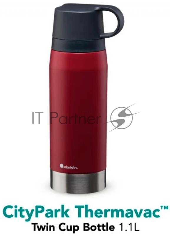Термос Stanley Aladdin CityPark Thermavac 1л. бордовый/черный (10-10379-002)