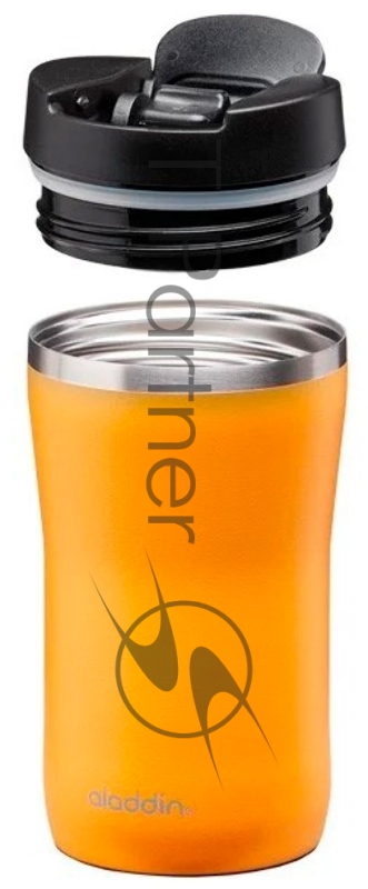 Термокружка Stanley Aladdin Barista Cafe 0.25л. желтый/черный (10-09314-001)