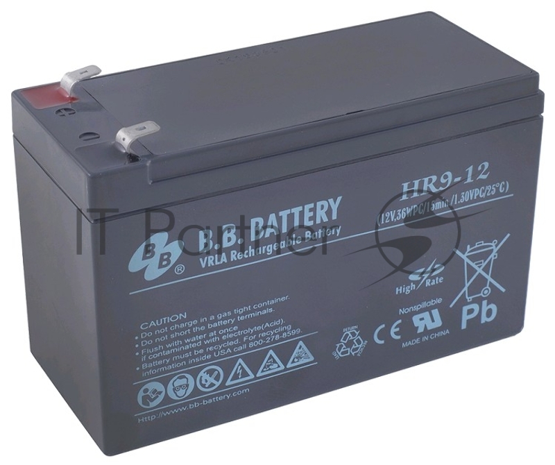 Аккумулятор B.B. Battery HR 9-12 12V 8Ah