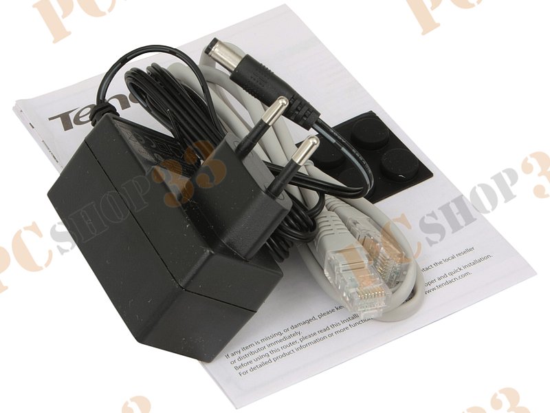 Беспроводной маршрутизатор Tenda W15E WiFi 867Мбит/сек. + 1 порт LAN 100Мбит/сек.+ 3 порта LAN/WAN 100Мбит/сек. + 1 порт WAN 100Мбит/сек.