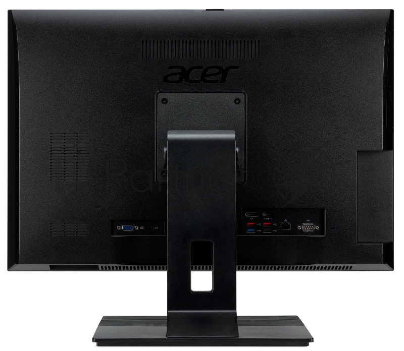 Моноблок Acer Veriton Z4880G 23.8 Full HD i3 10105 (3.7) 8Gb SSD256Gb UHDG 630 CR Windows 10 Professional GbitEth WiFi BT 135W клавиатура мышь Cam черный 1920x1080