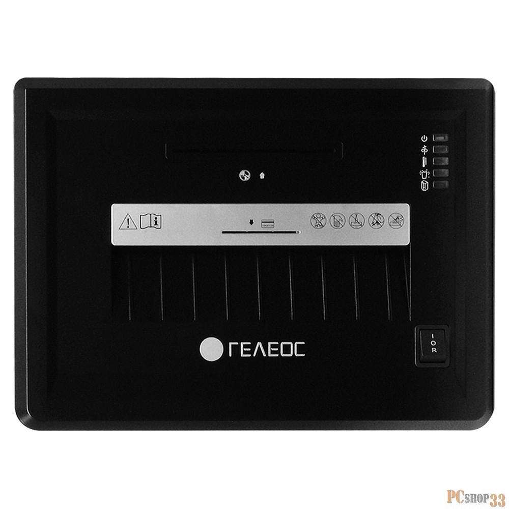 Гелеос уничтожители ГЕЛЕОС Уничтожитель документов УМ26-2 DIN P-2 {(2 ур-нь секр.), полоса 3,9мм, 17-21 лист (70г/м2), CD/пл.карты/скрепки/скобы, 26 л.}