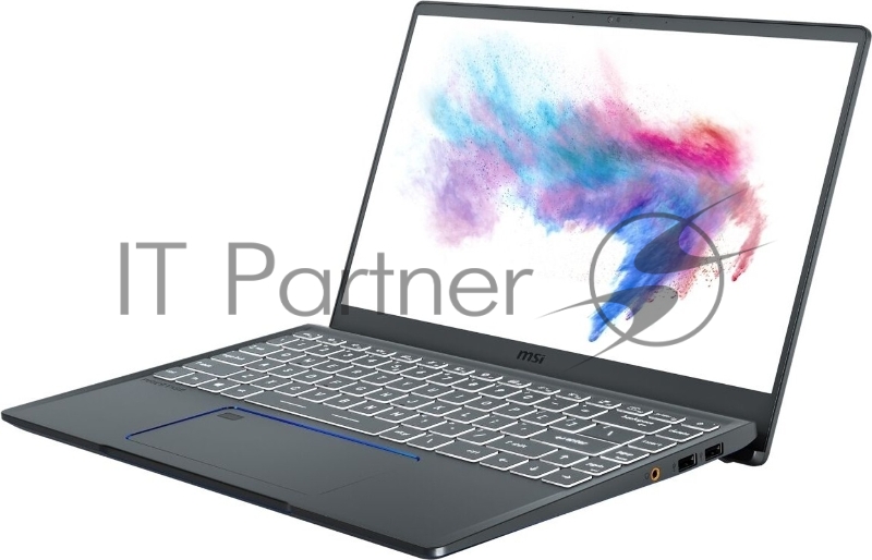 Ноутбук MSI Prestige 14 A11SC-078RU Core i7 1195G7 16Gb SSD1Tb NVIDIA GeForce GTX 1650 4Gb 14 IPS FHD (1920x1080) Windows 10 grey WiFi BT Cam