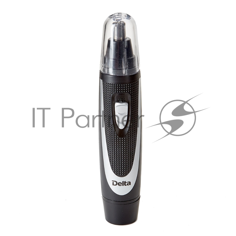 Триммер для носа, ушей и бровей DELTA DL-4300 черный с серебристым (60)