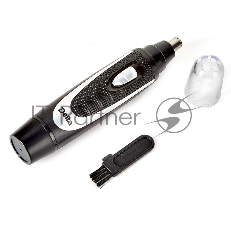 Триммер для носа, ушей и бровей DELTA DL-4300 черный с серебристым (60)