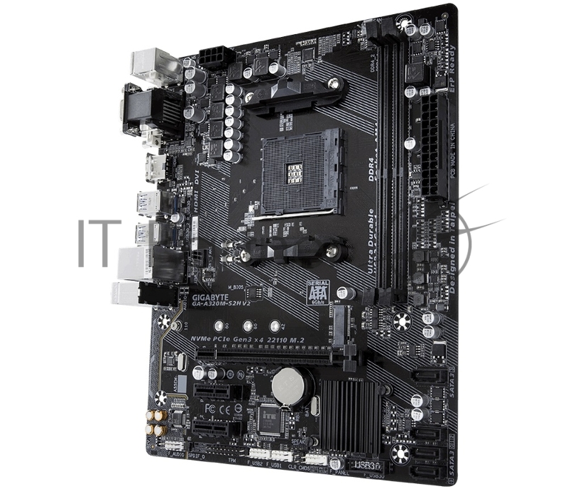 Материнская плата GIGABYTE GA-A320M-S2H V2 (rev.2.0)