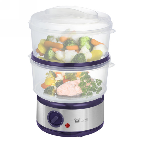 Пароварка HOME ELEMENT HE-FS1501 темный топаз