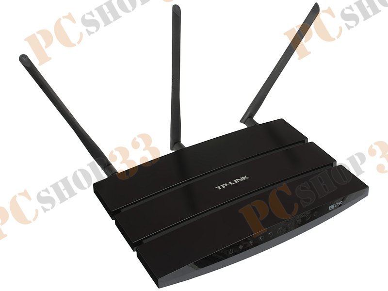 Беспроводной маршрутизатор TP-Link Archer C7 WiFi 1.3Гбит/сек. + 4 порта LAN 1Гбит/сек. + 1 порт WAN 1Гбит/сек. + 2 порта USB2.0