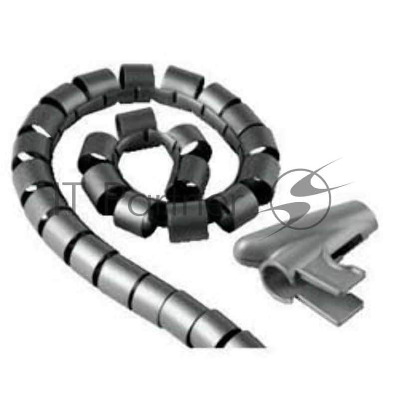 Кабель Hama H-20583 -органайзер Easy cover 2 м 25 мм пластик серый