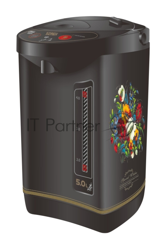 Термопот Starwind STP3400 3.8л. 800Вт черный/серебристый