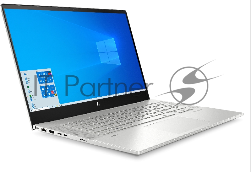 Ноутбук HP Envy 15-ep1030ur 15.6(1920x1080 IPS)/Touch/Intel Core i7 11800H(2.3Ghz)/16384Mb/1024PCI RTX 3050 Ti(4096Mb)/Cam/BT/WiFi/83WHr/w 1y/Natural silver/WinHome + fingerprint