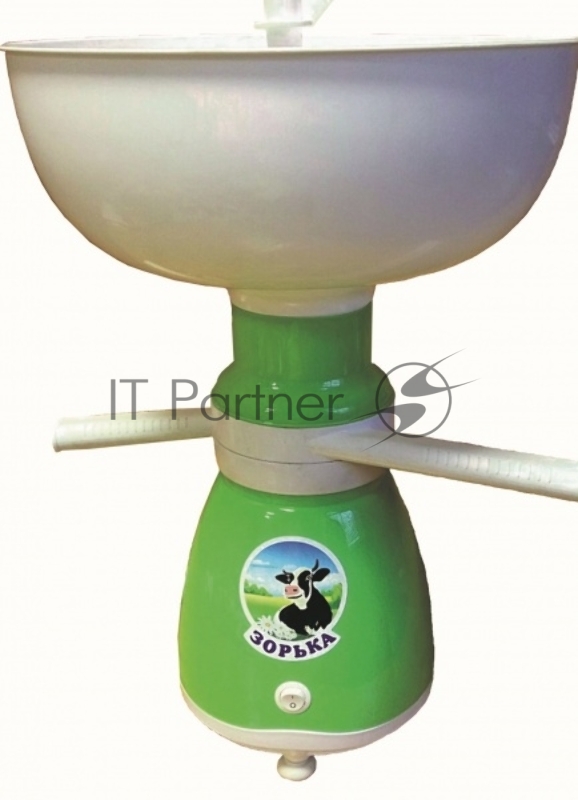 Сепаратор молока ЗОРЬКА, производительность 60 л/ч, приемник молока 5,5 л, частота вращения барабана 12 000 об/мин., г.Омск