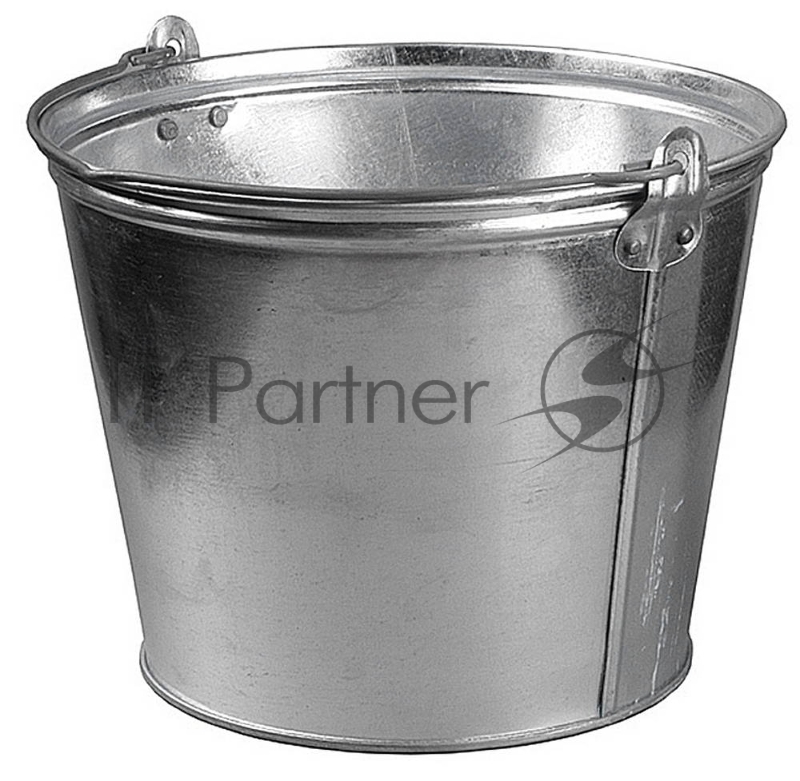 Швабры, мётлы, тряпки, ведра Ведро оцинкованное для непищевых продуктов, 12 л 39300-12