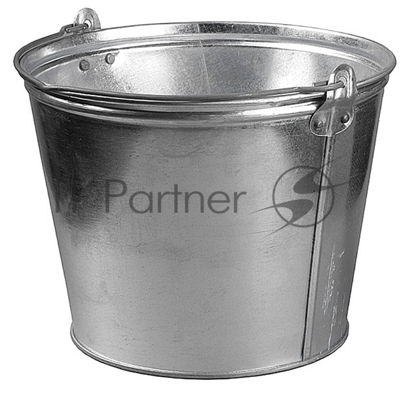 Швабры, мётлы, тряпки, ведра Ведро оцинкованное для непищевых продуктов, 12 л 39300-12