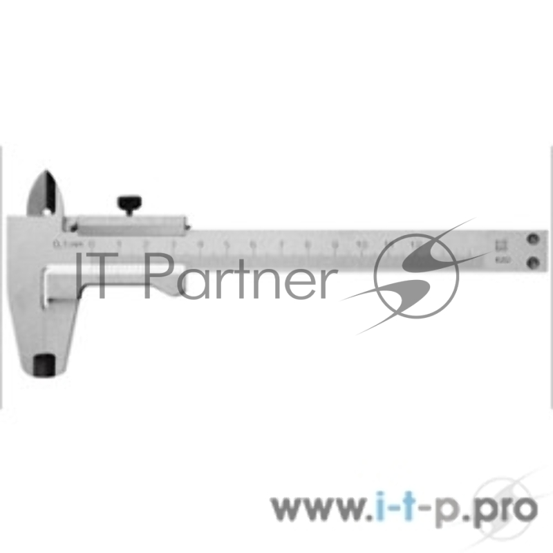 Штангенциркуль 3445-125 металлический тип 1, класс точности 2, 125мм, шаг 0,1мм