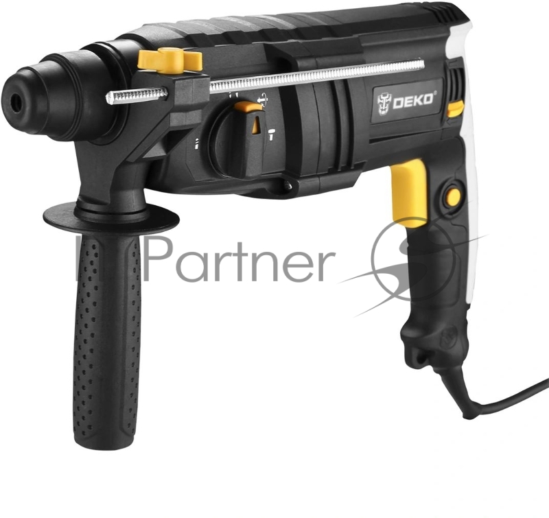 Перфоратор DEKO DKH850W в кейсе с набором из 3 буров SDS+063-4116