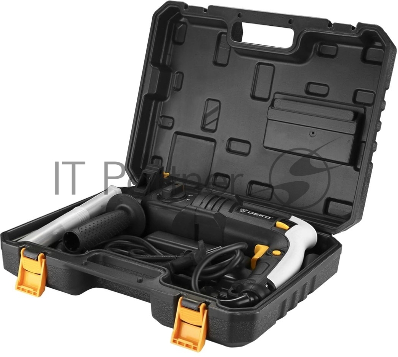 Перфоратор DEKO DKH850W в кейсе с набором из 3 буров SDS+063-4116