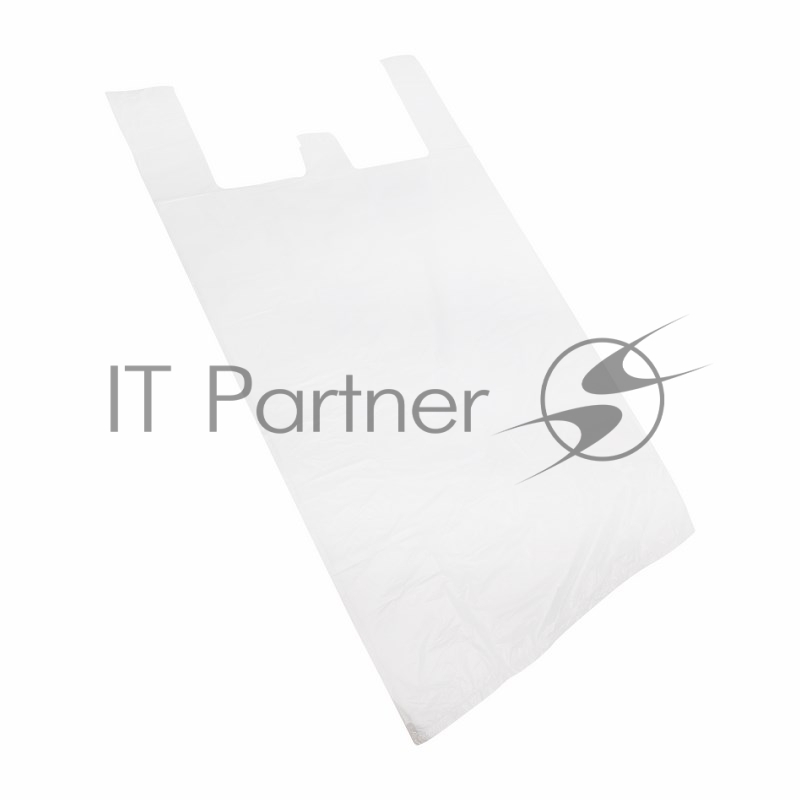 Пакет майка ПНД 30+16*60, 15мкм белая (100шт./уп)