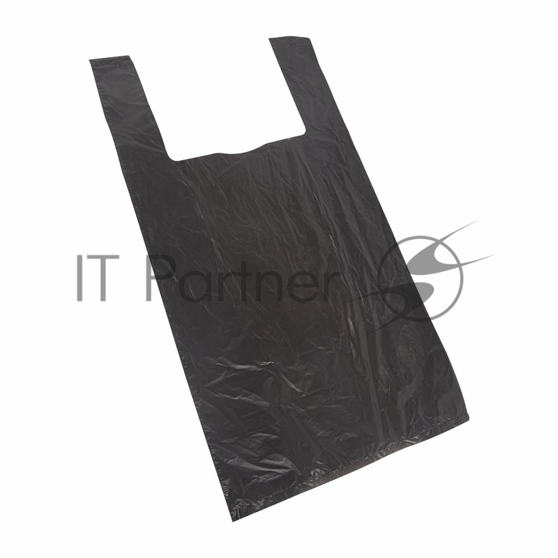 Пакет майка ПНД 30+16*60, 15мкм черная (100шт./уп)