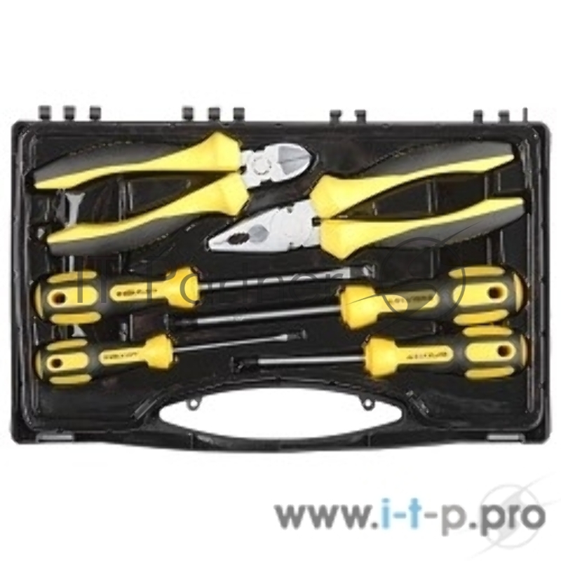 Набор слесарно-монтажного инструмента STAYER PROFI ULTRA (2202-H6): 4 отвертки, плоскогубцы и бокорезы, 6 предмета