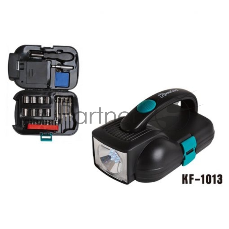 Инструменты с фонарём Komfort, KF - 1013 (24) 25 инструметов