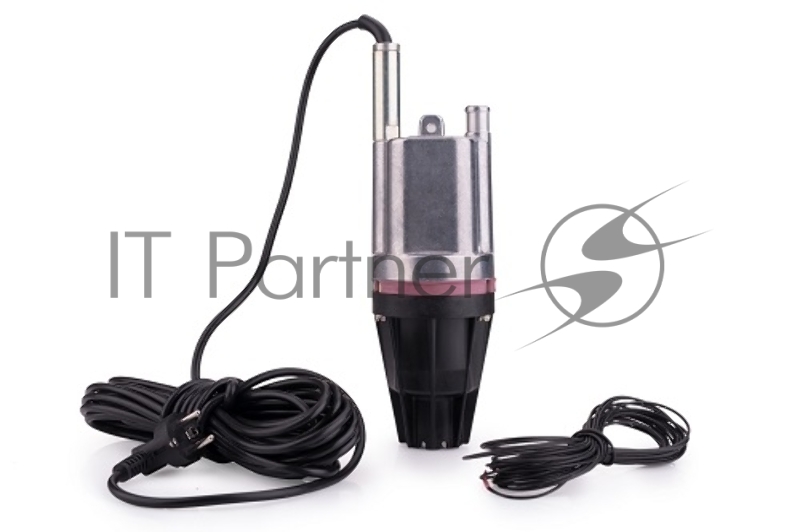 Насос вибрационный погружной Водолей-3к, 25 м, 2ж, т./защ., нижний забор, 220 Вт, в коробке