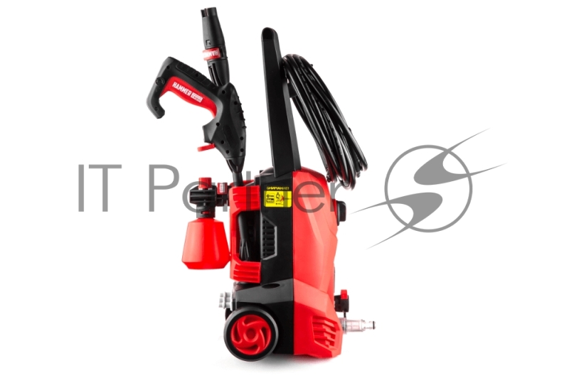 Мойка Hammer MVD1900C высокого давления 1900Вт 390л/ч макс 165Бар шланг 8м