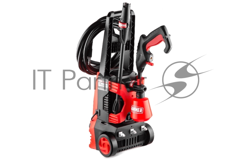 Мойка Hammer MVD1900C высокого давления 1900Вт 390л/ч макс 165Бар шланг 8м