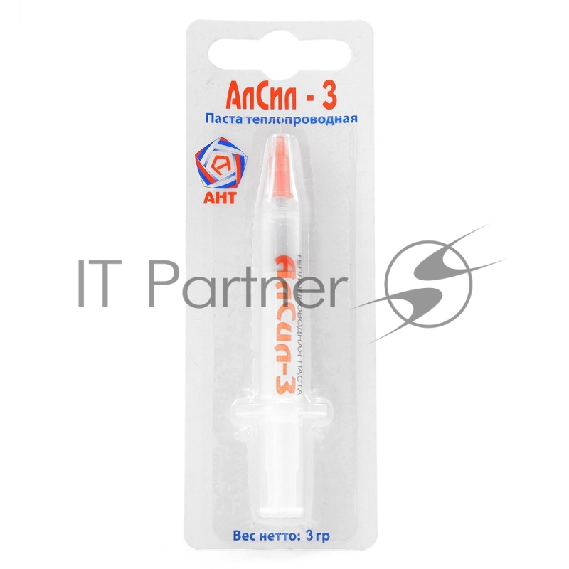 Термопаста Термопаста АлСил-3, 3 гр, шприц (TERMO3)