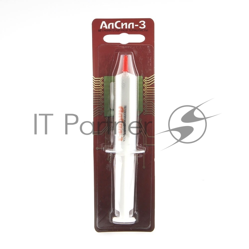 Термопаста АлСил-3, 50 гр, шприц